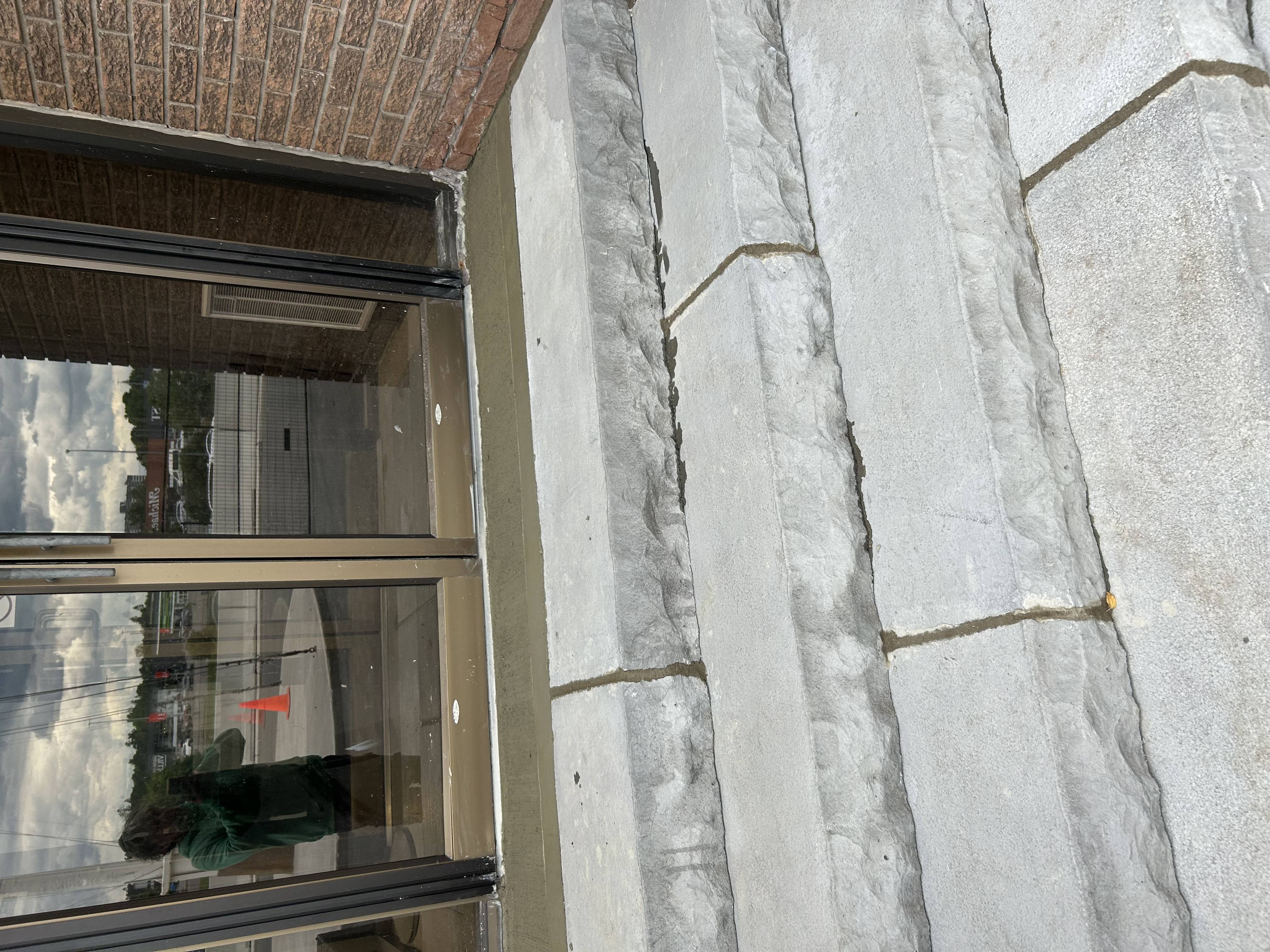 Precision cut stone steps Orleans